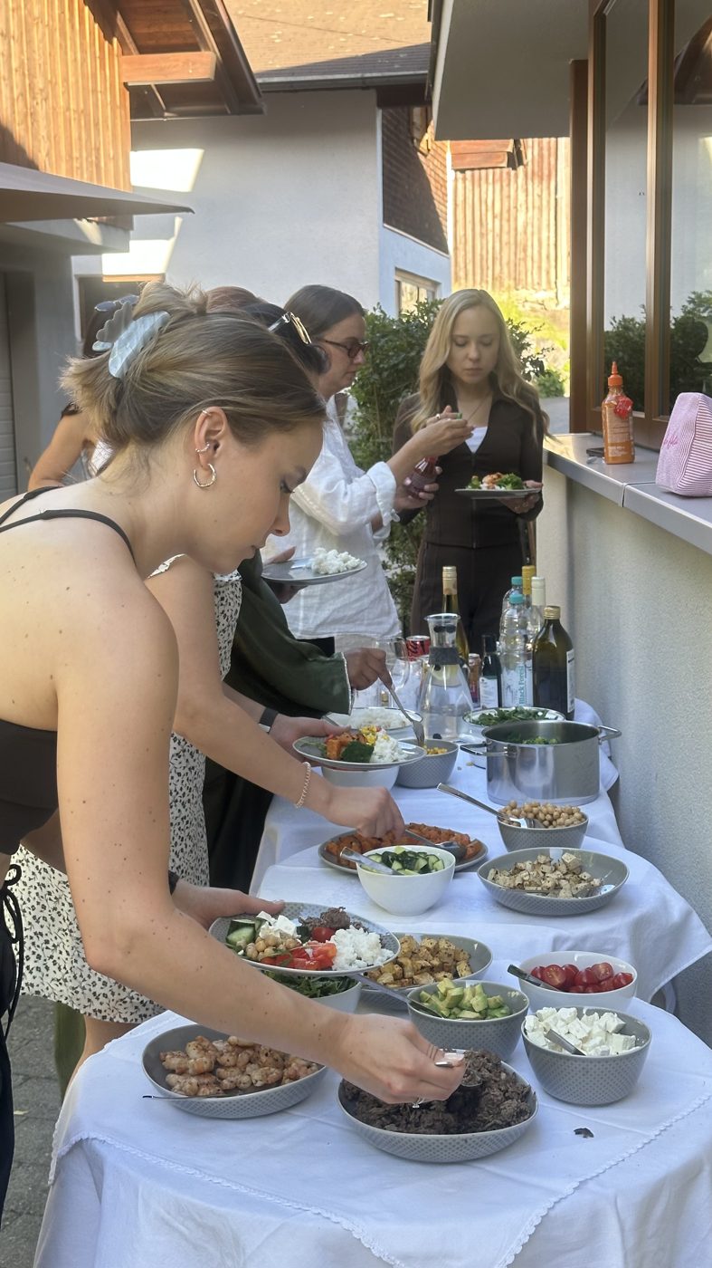 Fully gluten-free glow bowl dinner